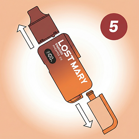 Slide Refill Container Out To Replace