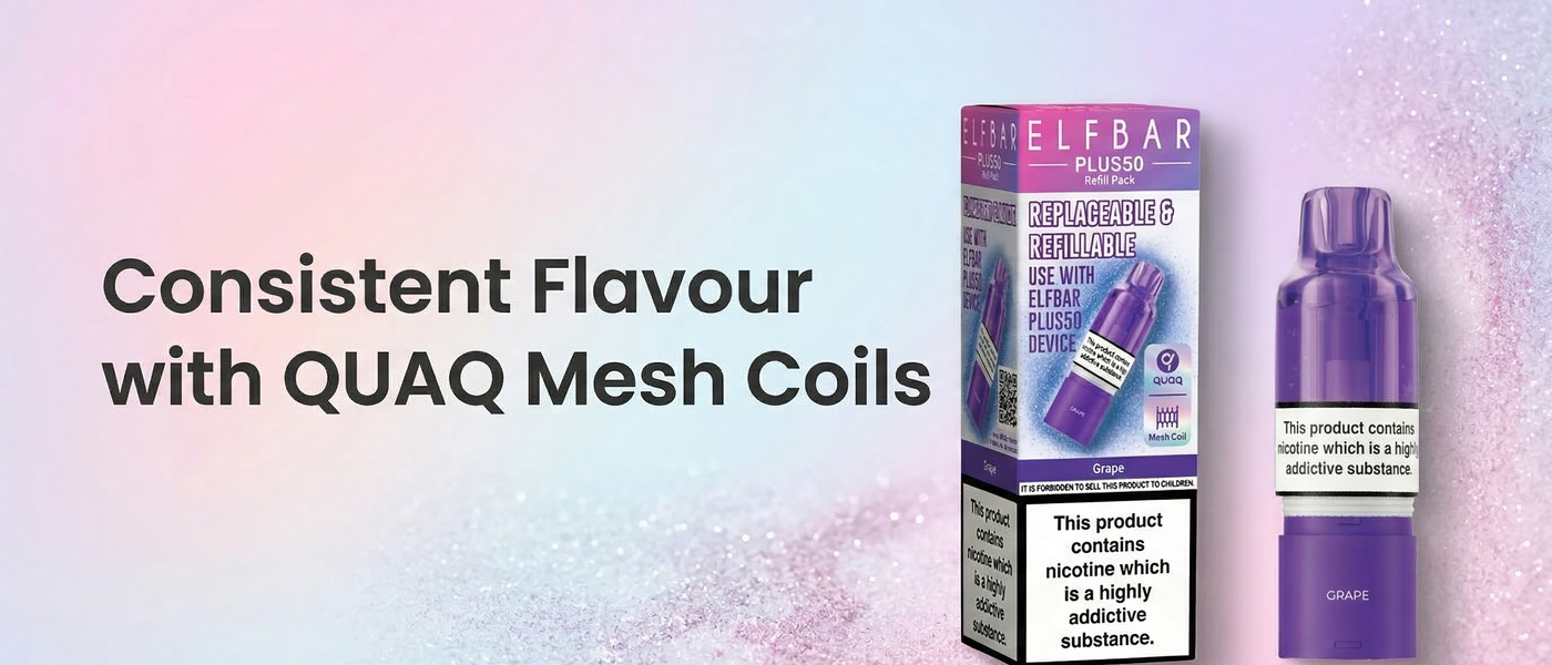 Consistent Flavour with QUAQ Mesh Coils