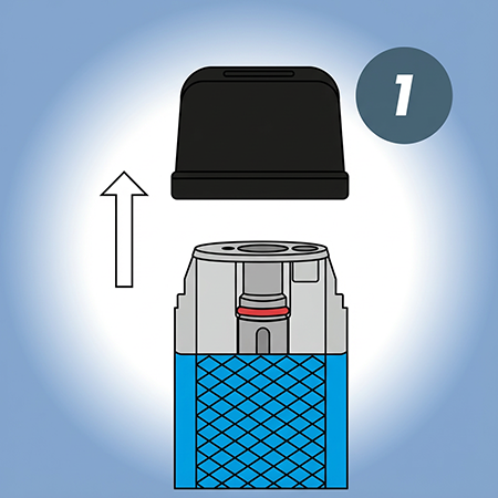 Remove The Xros 3 Mini Mouthpiece