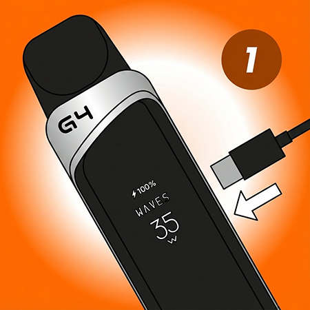 Recharge Your Uwell Caliburn G4 Pro