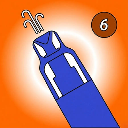 Inhale To Vape Inhale on the mouthpiece and your Elf bar Plus 50 will produce a small amount of vapour for a MTL (Mouth To Lung) vape.