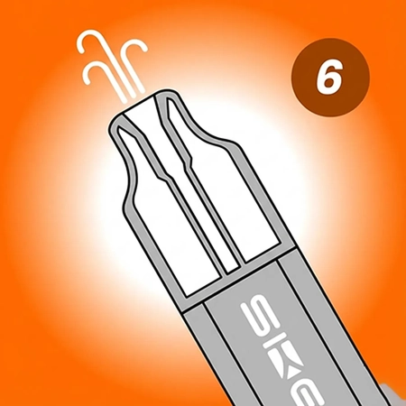 Inhale To Vape Inhale on the mouthpiece and your kit will produce a small amount of vapour.