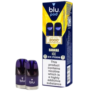 Banana Ice Blu Bar Prefilled Pods
