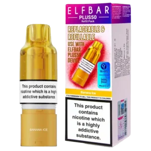 Banana Ice Elf Bar Plus 50 Refill Pod
