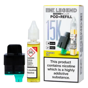 Banana Ice Elux ENE Legend 15K Refill Pod