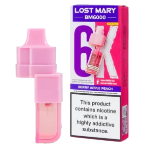 Lost Mary BM6000 Pods - Berry Apple Peach