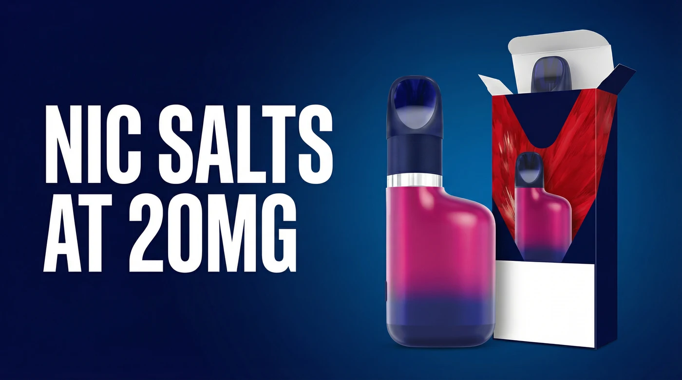 Nic salts at 20mg