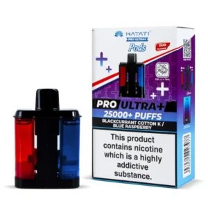 Blackcurrant Cotton K & Blue Raspberry Hayati Pro Ultra Plus Refill Pack