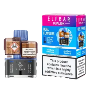 Blue Edition Elf Bar Dual 10K Refill Pack