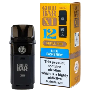 Blue Raspberry Gold Bar XL Refill Pack