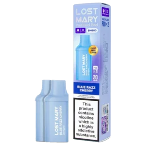 Blue Razz Cherry Lost Mary BM600 Pods