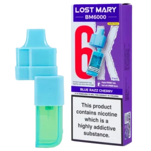 Lost Mary BM6000 Pods - Blue Razz Cherry