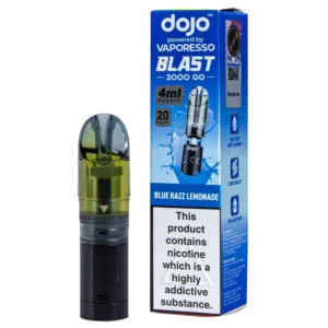 Blue Razz Lemonade Dojo Blast 2000 Go Refill Pack