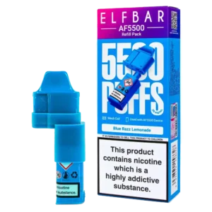 Blue Razz Lemonade Elf Bar AF5500 Refill Pack