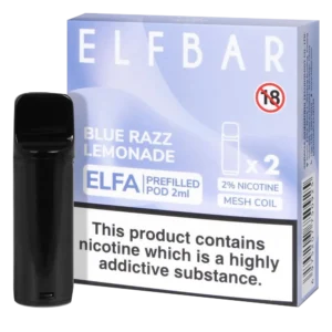 Blue Razz Lemonade Elf Bar Elfa Prefilled Pod