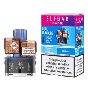 Blueberry Edition Elf Bar Dual 10K Refill Pack