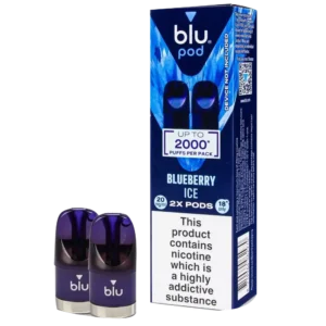 Blueberry Ice Blu Bar Prefilled Pod