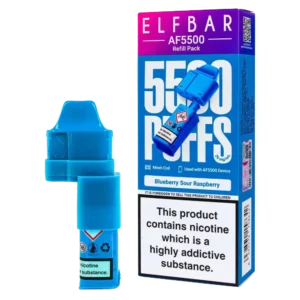 Blueberry Sour Raspberry Elf Bar AF5500 Refill Pack