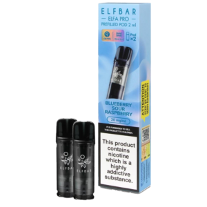 Blueberry Sour Raspberry Elf Bar Elfa Pro Prefilled Pod