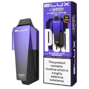 Blueberry Sour Raspberry Elux Cyberover 6K Refill Pack