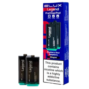 Blueberry Sour Raspberry Elux Legend 1500 2in1 Prefilled Pods