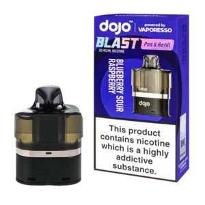 Blueberry Sour Raspberry Vaporesso Dojo Blast 6000 Prefilled Pod