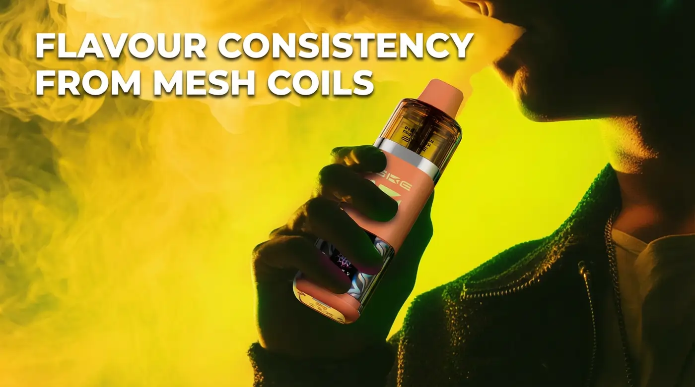 Flavour consistency from mesh coils