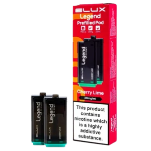 Cherry Lime Elux Legend 1500 2in1 Prefilled Pods