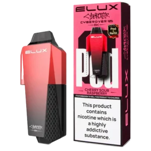 Cherry Sour Raspberry Elux Cyberover 6K Refill Pack
