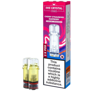 Cherry Strawberry Raspberry - SKE Crystal Plus Prefilled Pods