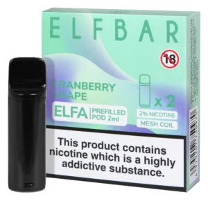 Cranberry Grape Elf Bar Elfa Prefilled Pod