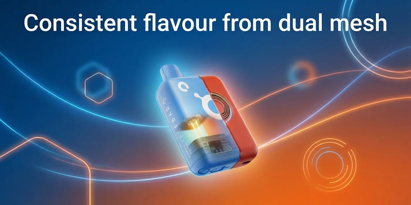 Consistent flavour from dual mesh