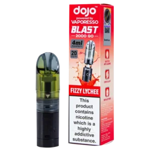 Fizzy Lychee Dojo Blast 2000 Go Refill Pod