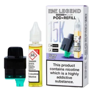 Grape Berry Elux ENE Legend 15K Refill Pod