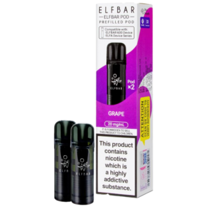 Grape Elf Bar 600 Prefilled Pods