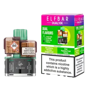 Green Edition Elf Bar Dual 10K Refill Pack