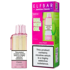 Juicy Peach Elf Bar Joinone Refill Pod