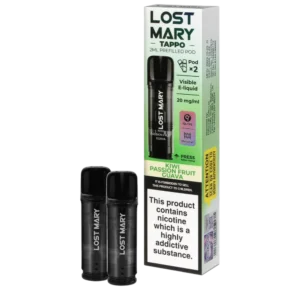 Lost Mary Tappo Pods – Kiwi Guava Passion Fruit