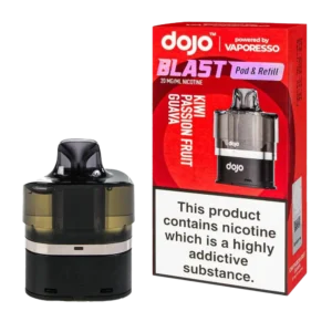 Kiwi Passion Fruit Guava Vaporesso Dojo Blast 6000 Prefilled Pod