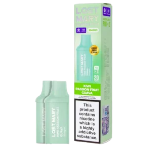 Kiwi Passion Fruit Guava Lost Mary BM600 Pods