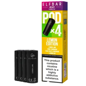 Lemon Edition Elf Bar 4 in 1 Prefilled Pods