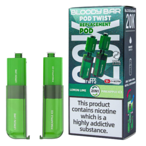 Lemon Lime & Pineapple Ice Bloody Bar Pod Twist 20K Refill Pack