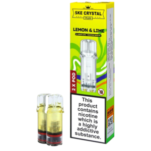 Lemon & Lime - SKE Crystal Plus Prefilled Pods