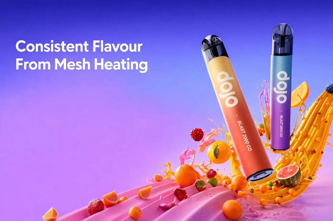 Consistent Flavour From Mesh Heating
