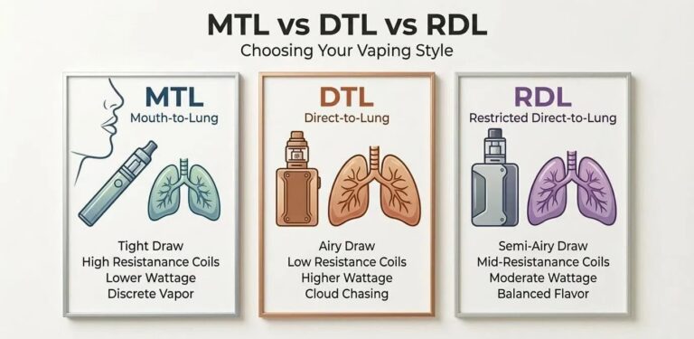 MTL vs DTL vs RDL