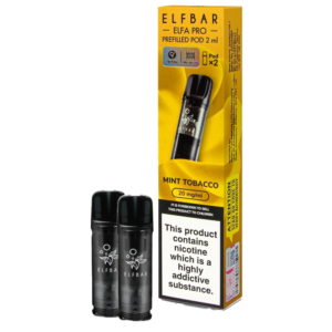 Mint Tobacco Elf Bar Elfa Pro Prefilled Pod