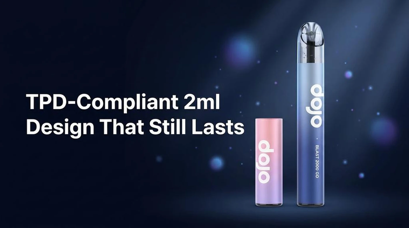 TPD-Compliant 2ml Design That Still Lasts