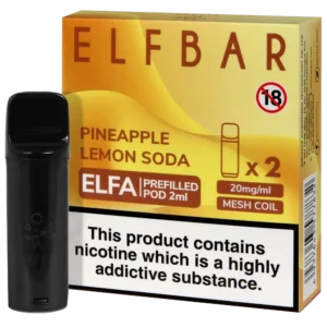 Pineapple Lemon Soda Elf Bar Elfa Prefilled Pod