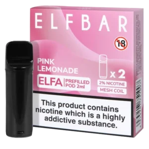 Pink Lemonade Elf Bar Elfa Prefilled Pod