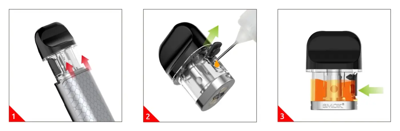 How To Fill With E-liquid